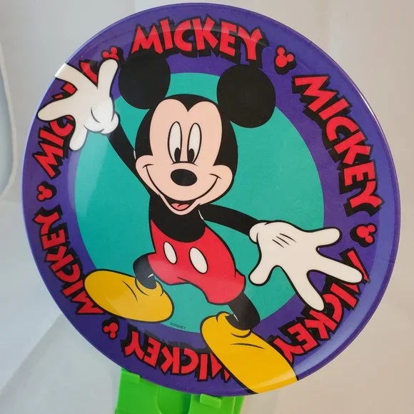 Zak Designs Dining Vintage 99s Disney Mickey Mouse Plastic
